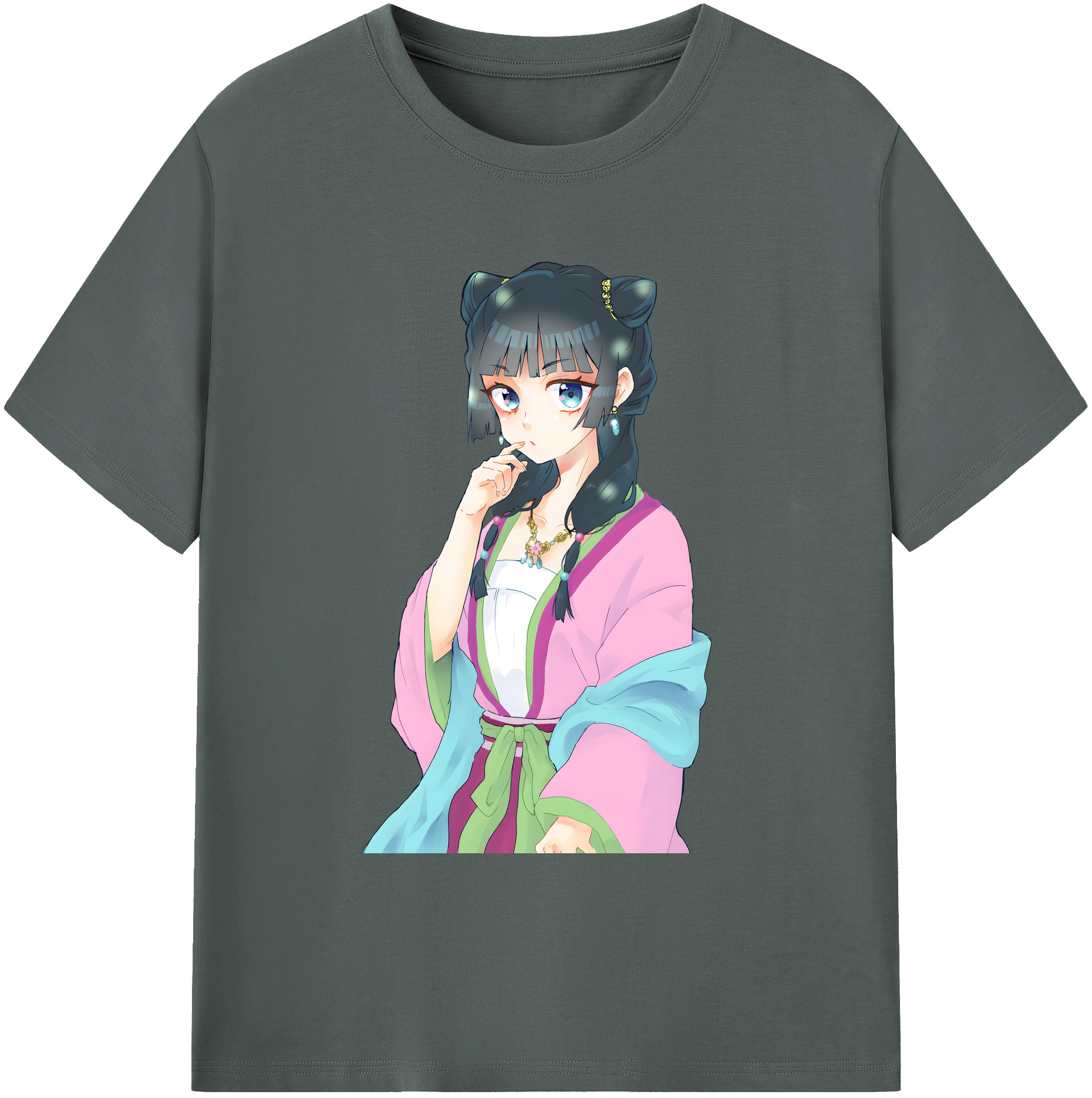 （画像用） 薬屋のひとりごと The Apothecary Diaries 綿100％ メンズ半袖Tシャツ｜肌触りやわらか＆通気性